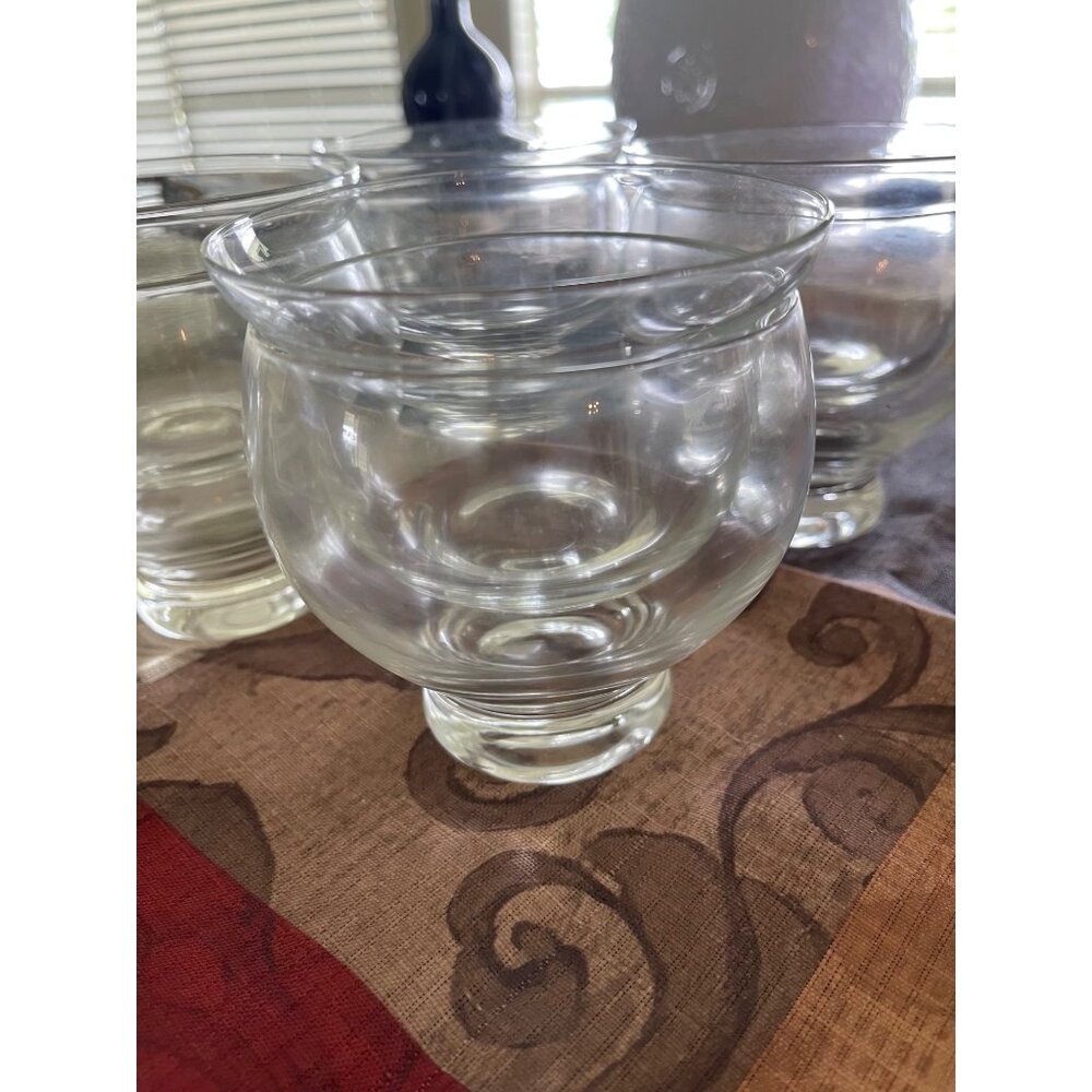 Colony Icer and Liner Serving Glasses Mid Century Appetizer Cocktail Shrimp Oyst